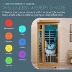 LifePro Compact Infrared Home Sauna for One