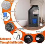 Portable Home Sauna Tent with Timer and Remote Control