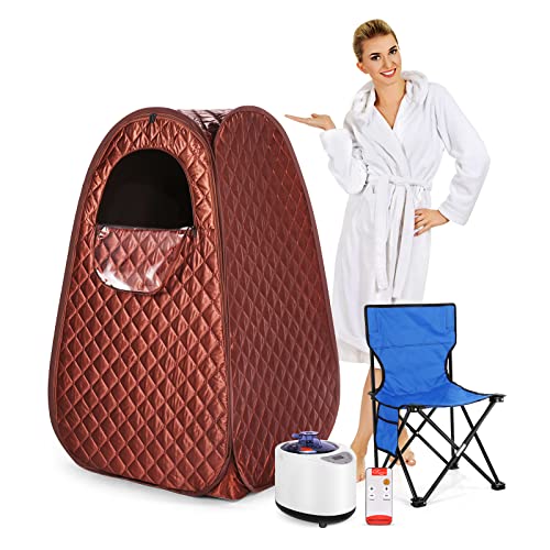 Portable Single Person Sauna Tent with Steam Generator
