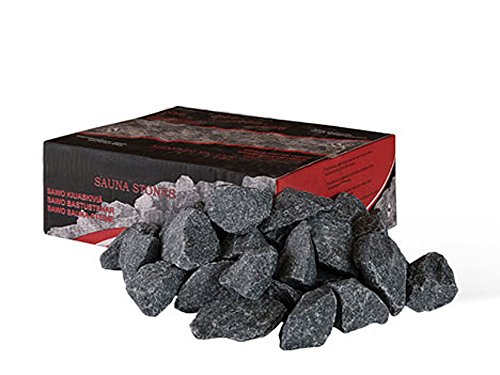 Replacement Olivine Sauna Stones - 45 LB Box