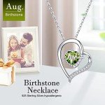 Nurse Appreciation Jewelry: August Birthstone Necklace