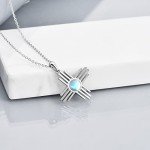Zia Sun Symbol 925 Silver Moonstone Jewelry