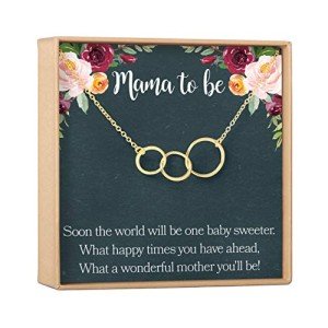 Interlocking Triple Circle Necklace for Women