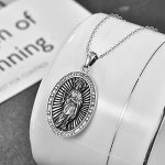 Our Lady of Guadal Necklace in Sterling Silver