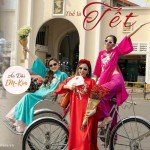 Charming Embroidered Ao Dai for Tet Celebration