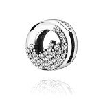 Sparkling Sterling Silver Pandora Pendant Charm for Women