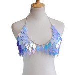 Chic Sequin Body Chain Set for Summer Fun