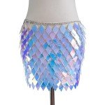 Chic Sequin Body Chain Set for Summer Fun