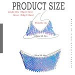 Chic Sequin Body Chain Set for Summer Fun