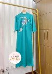 Charming Embroidered Ao Dai for Tet Celebration