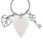 Stainless Steel Heart Tassel Charm Jewelry for Her