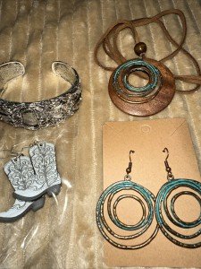 Turquoise Cowboy Style Jewelry for Women