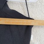 Aqua Black Sleeveless Halter Neck Sweater Dress