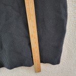 Aqua Black Sleeveless Halter Neck Sweater Dress