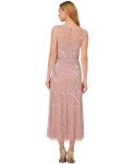 Petite Beaded Midi Dress by Adrianna Papell