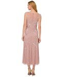 Petite Beaded Midi Dress by Adrianna Papell