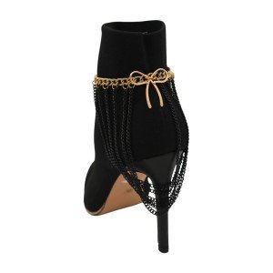 Black Wave Metal Boot Chain Bracelet & Anklet