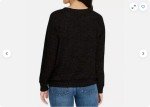Buffalo David Bitton Women's Cozy Black Pullover XL