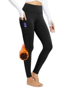 BALEAF Women's Thermal Fleece Lined Leggings
