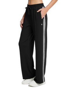 BALEAF Women's Athletic Track Pants with Zipper Pockets