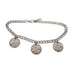 Silver Boot Chain Bracelet and Anklet for Women