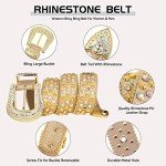 Sparkly Rhinestone Western Cowboy Belt for All