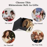 Sparkly Rhinestone Western Cowboy Belt for All