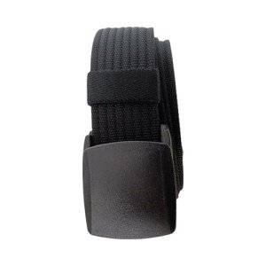 Adjustable Smooth Buckle Nylon Canvas Belt