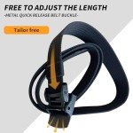 Adjustable Smooth Buckle Nylon Canvas Belt