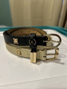 BCBG Set of Two Stylish Medium Belts