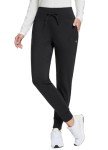 BALEAF Women's Waterproof Fleece-Lined Joggers - Black