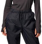 Columbia Women's Black Waterproof Rain Pants, 3X Short