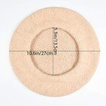 5-Pack French Beret Hats for Stylish Women