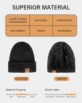 Cozy Fleece-Lined Beanie Hats for Everyone