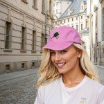 Embroidered Pink Pickleball Hat for Everyone