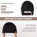 3 Pack Women's Satin Lined Winter Beanies