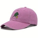 Embroidered Pink Pickleball Hat for Everyone