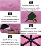 Embroidered Pink Pickleball Hat for Everyone