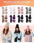 Cozy Winter Beanie, Scarf & Gloves Set