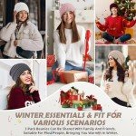 3 Pack Women's Satin Lined Winter Beanies