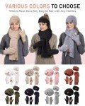Cozy Women's Winter Beanie, Scarf & Gloves Set