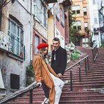 6-Piece Women's French Style Wool Beret Hat Set