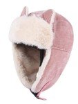 Cute Cat Ear Winter Aviator Hat for Women