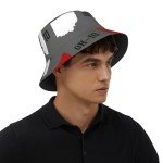 Ohio State Gray Summer Bucket Hat for Women