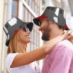 Ohio State Gray Summer Bucket Hat for Women