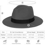 Two-Tone Black & White Fedora Hat for Everyone