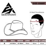 Stylish Black Cowhide Leather Steampunk Top Hat