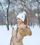 Funky Junque Women's Sequin Bow Ponytail Beanie