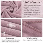 6-Piece Women's Stretch Head Wraps and Turbans