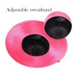 Wide Brim Women's Dress Hat with Bowknot